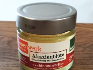 Bioland Akazienhonig Robinienhonig 245g Glas aus Brandenburg kloster Lehnin