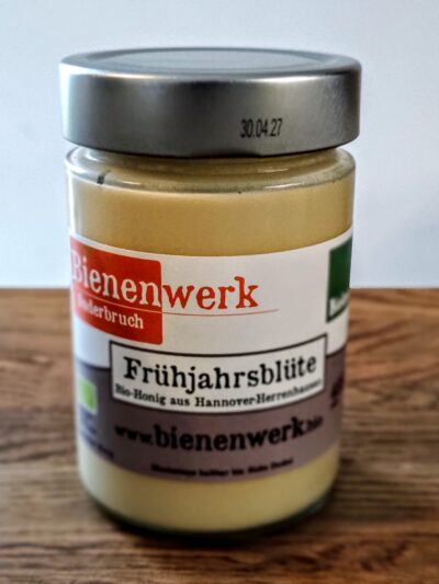 Bioland Honig Frühjahrsblüte 485g Glas aus Hannover.