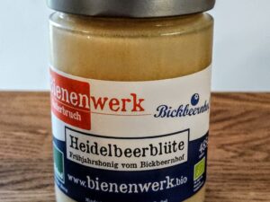 Heidelbeerblütenhonig im Glas 485g vom Bickbeernhof