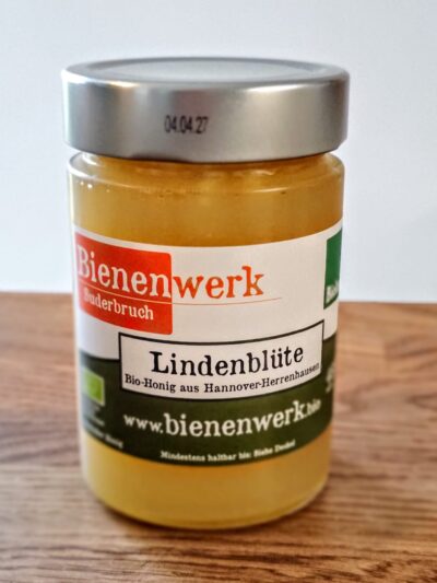 Bioland Lindenblüten Honig 485g Glas aus Hannover Herrenhausen