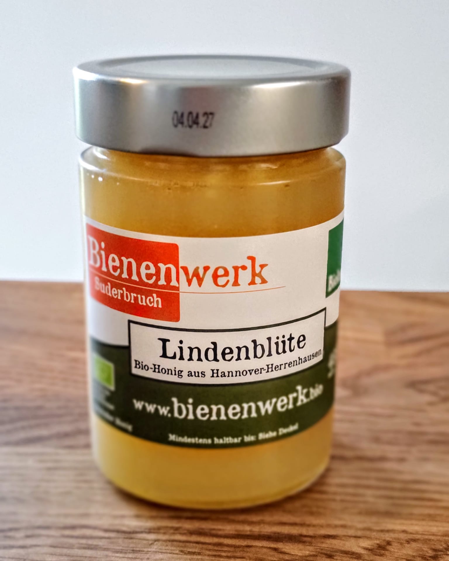 Bioland Lindenblüten Honig 485g Glas aus Hannover Herrenhausen