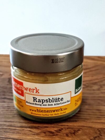 Bioland Rapshonig 245g Glas aus dem Allter Leine Tal